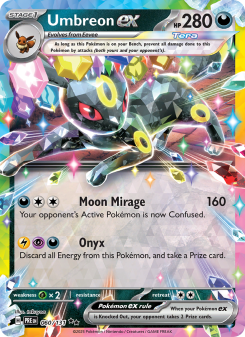 Umbreon ex - pokemon TCG Card