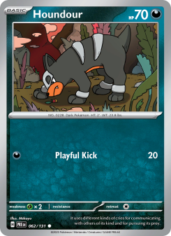 Houndour - pokemon TCG Card