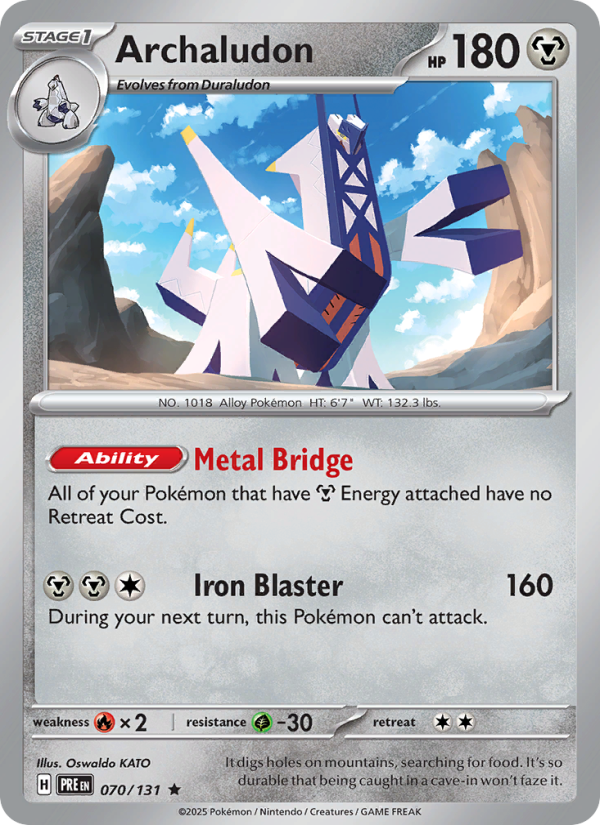 Archaludon - Pokémon TCG Card