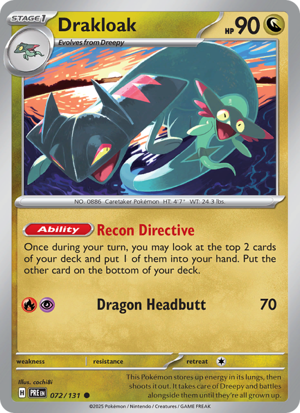 Drakloak - Pokémon TCG Card