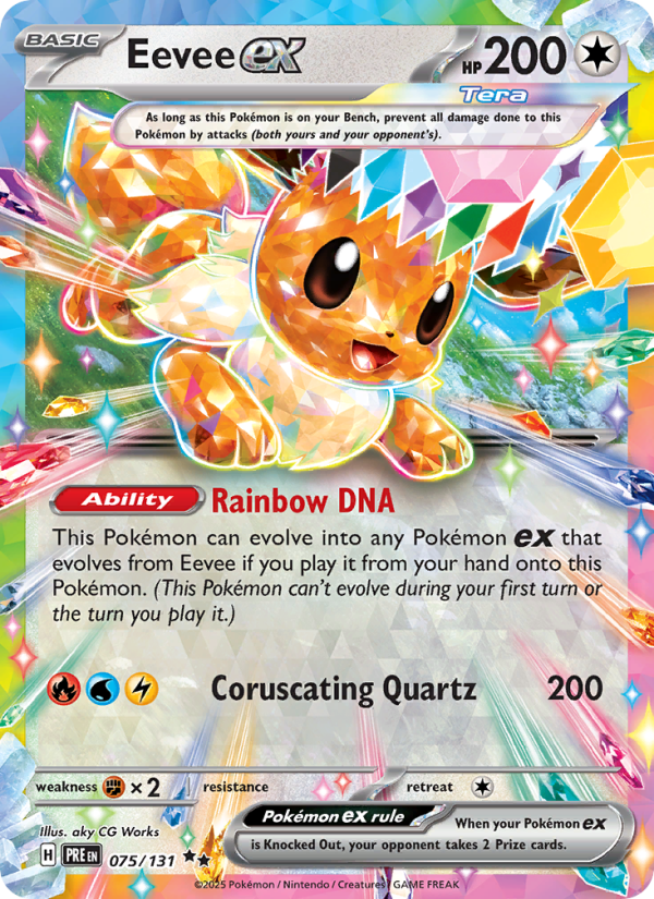 Eevee ex - Pokémon TCG Card