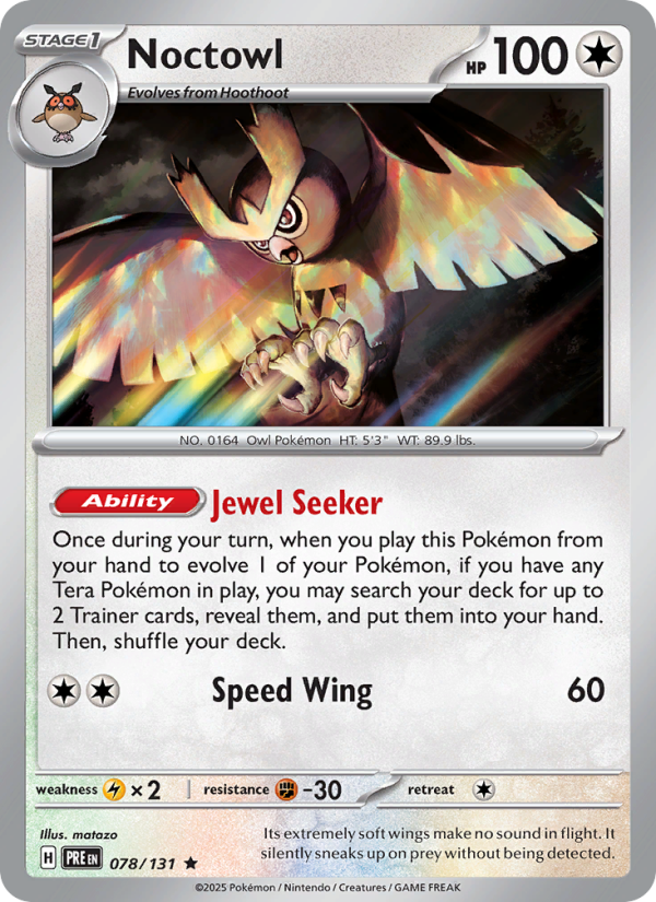 Noctowl - Pokémon TCG Card