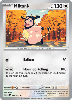 Miltank - pokemon TCG Card