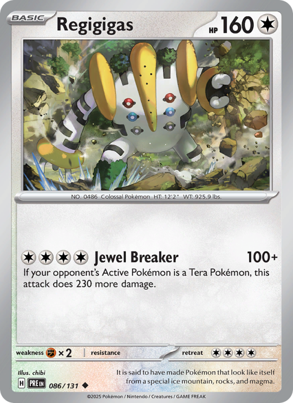 Regigigas - Pokémon TCG Card