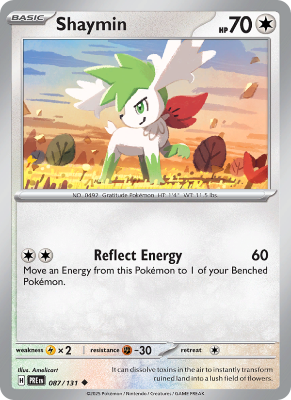 Shaymin - Pokémon TCG Card