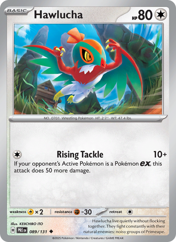 Hawlucha - Pokémon TCG Card