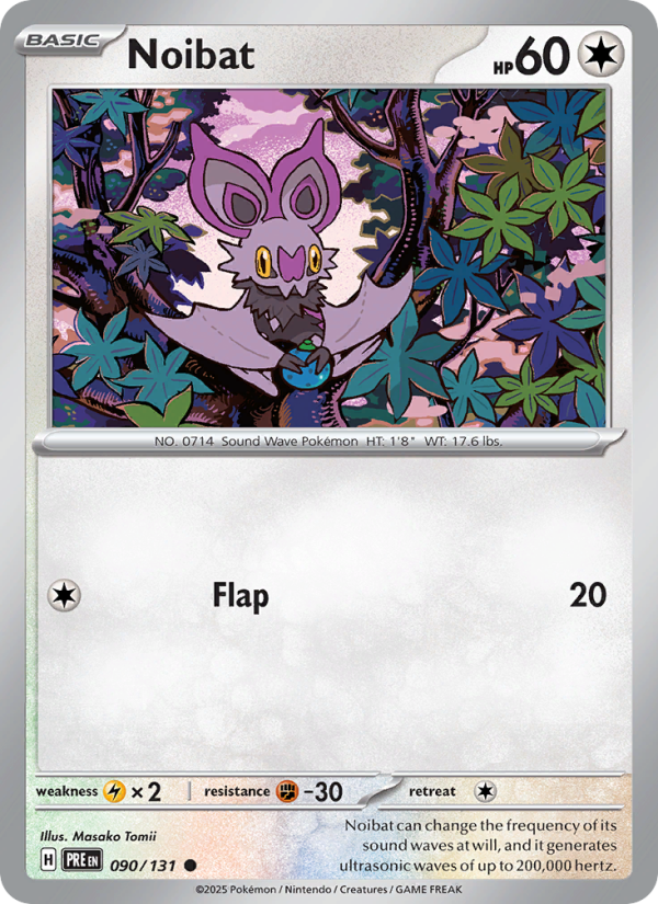 Noibat - Pokémon TCG Card