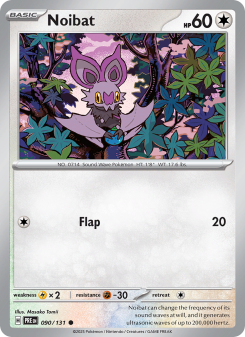 Noibat - pokemon TCG Card
