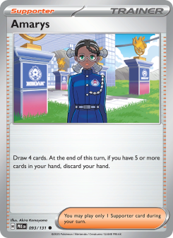 Amarys - pokemon TCG Card