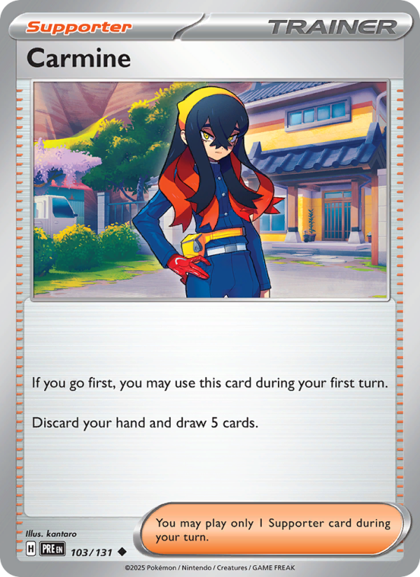 Carmine - Pokémon TCG Card