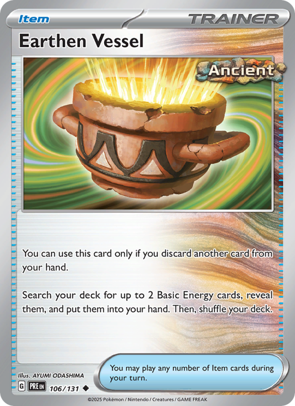 Earthen Vessel - Pokémon TCG Card
