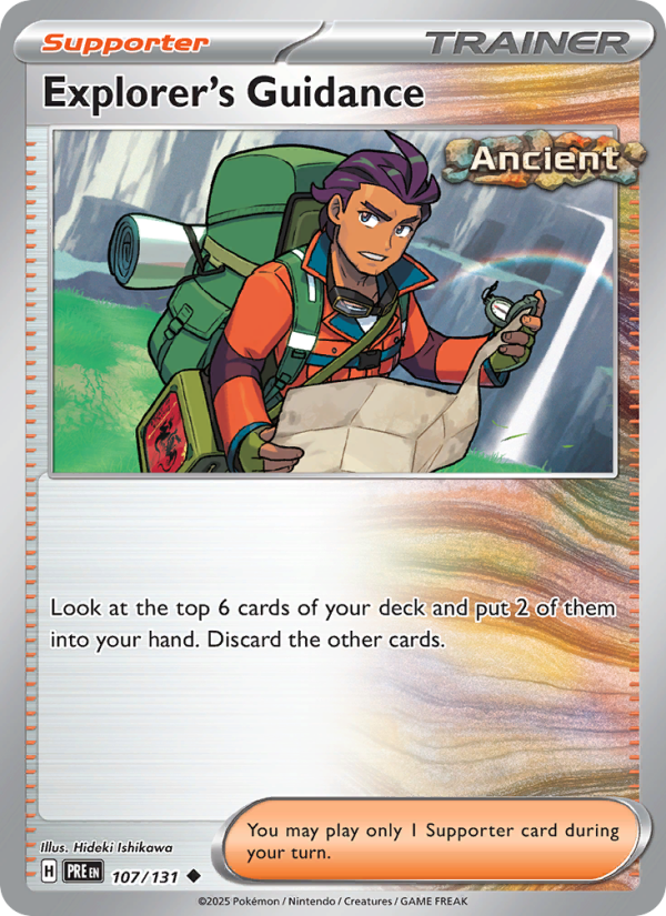 Explorer's Guidance - Pokémon TCG Card