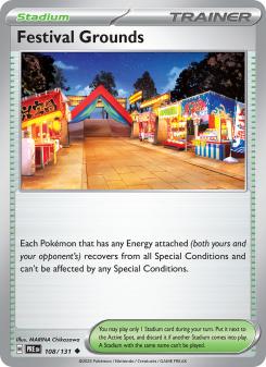 Festival Grounds - pokemon TCG Card