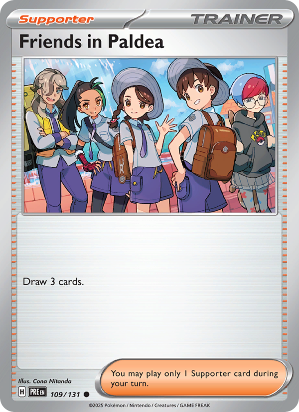 Friends in Paldea - Pokémon TCG Card