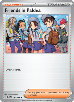 Friends in Paldea - pokemon TCG Card