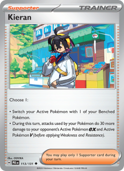 Kieran - pokemon TCG Card