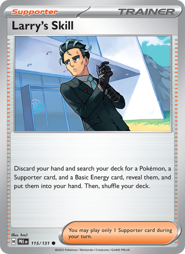Larry's Skill - Pokémon TCG Card