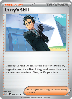 Larry's Skill - pokemon TCG Card