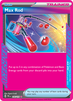 Max Rod - pokemon TCG Card