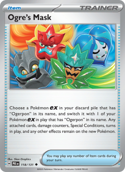 Ogre's Mask - pokemon TCG Card