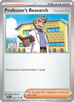 Professor's Research - pokemon TCG Card