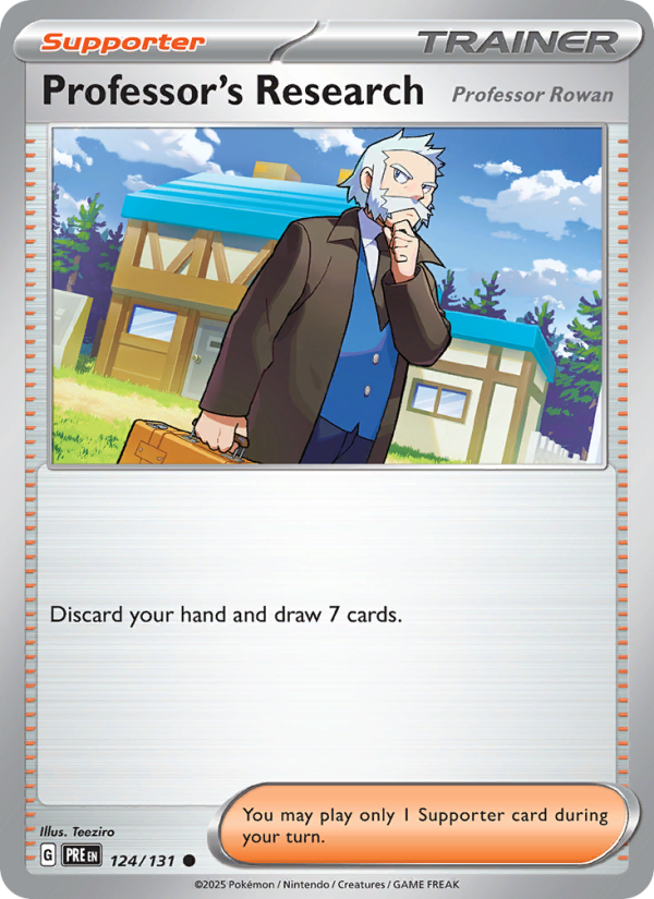 Professor's Research - Pokémon TCG Card