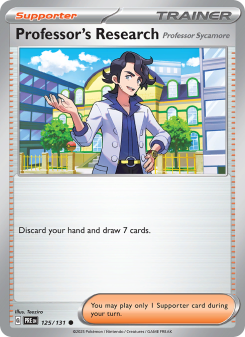 Professor's Research - pokemon TCG Card