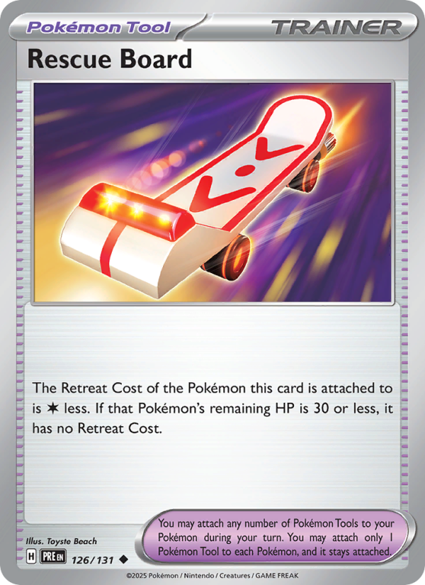 Rescue Board - Pokémon TCG Card