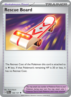 Rescue Board - pokemon TCG Card