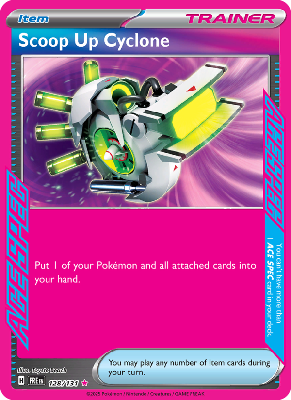 Scoop Up Cyclone - Pokémon TCG Card