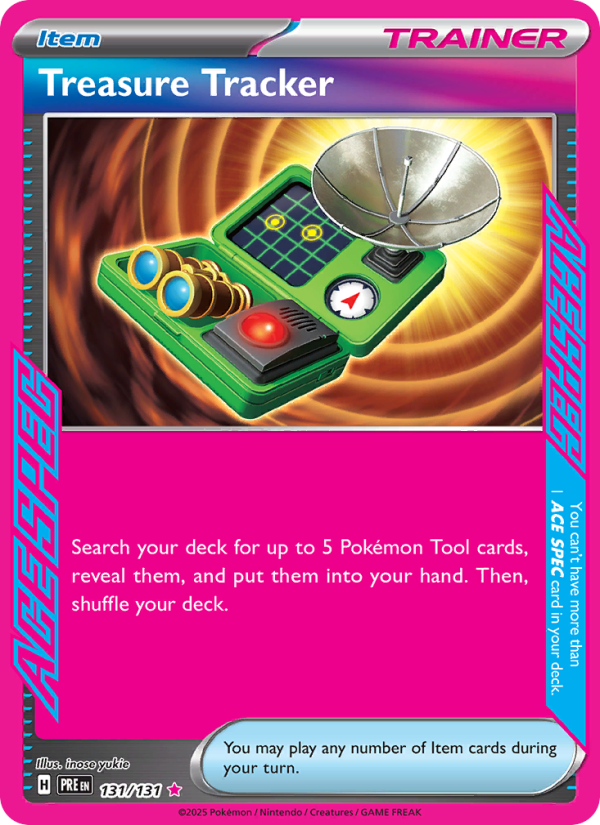 Treasure Tracker - Pokémon TCG Card