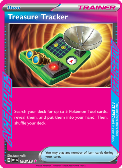 Treasure Tracker - pokemon TCG Card