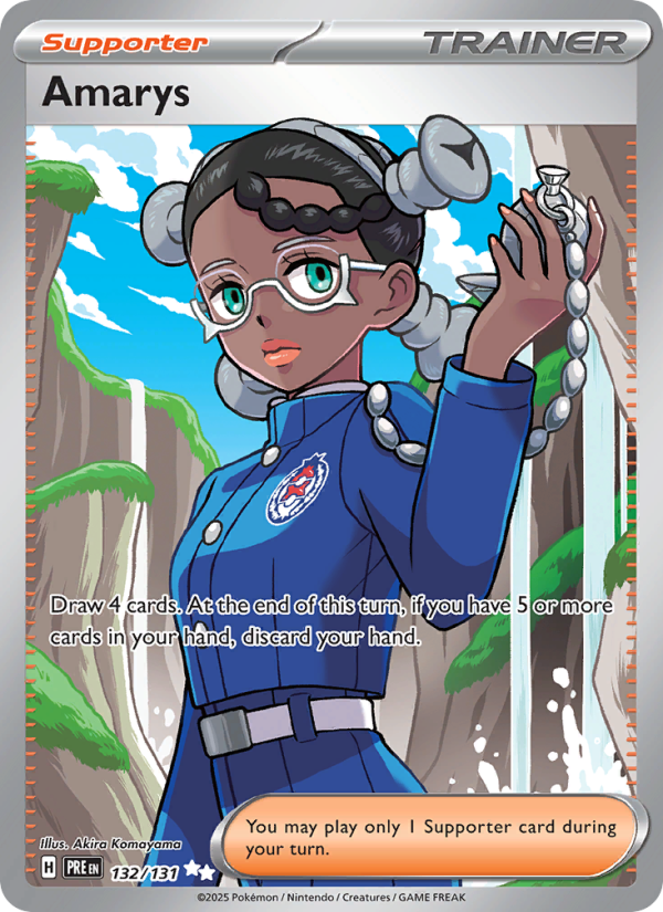 Amarys - Pokémon TCG Card