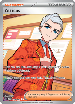 Atticus - pokemon TCG Card