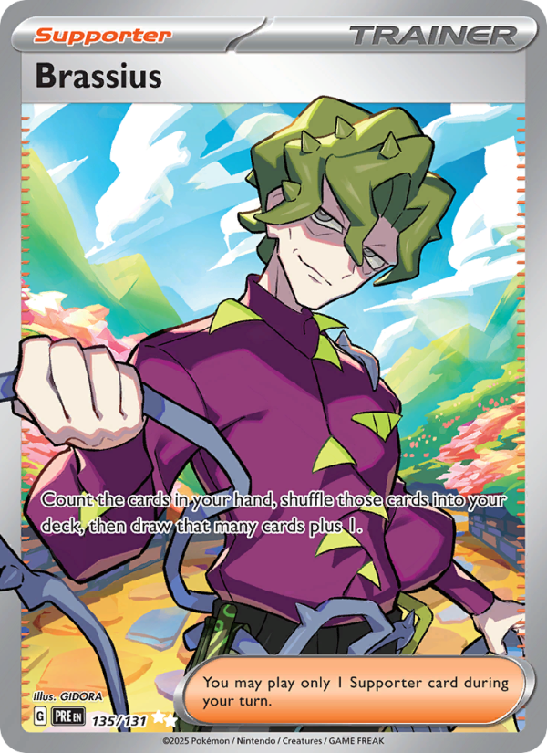 Brassius - Pokémon TCG Card