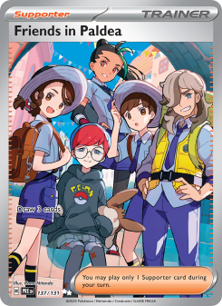 Friends in Paldea - pokemon TCG Card