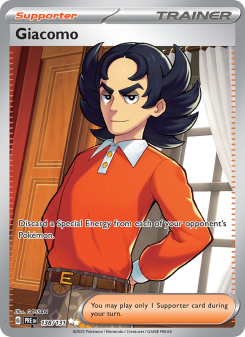 Giacomo - pokemon TCG Card