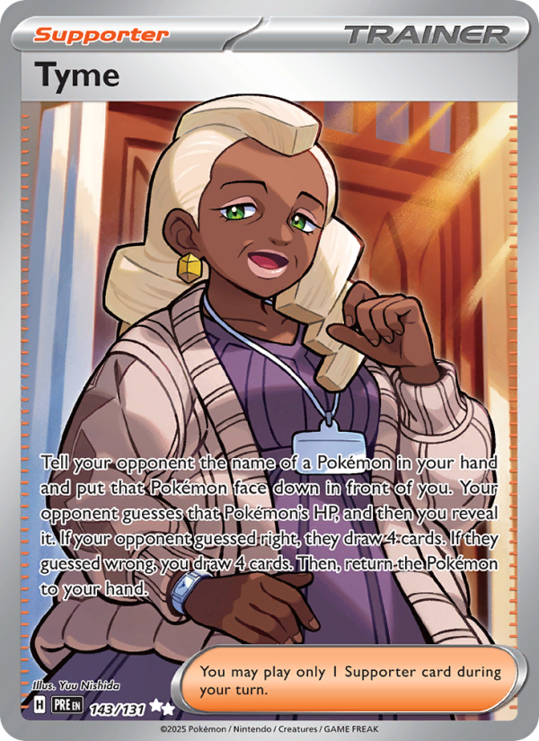 Tyme - Pokémon TCG Card