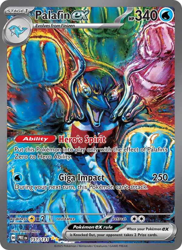 Palafin ex - Pokémon TCG Card