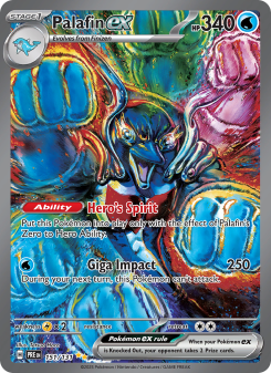Palafin ex - pokemon TCG Card