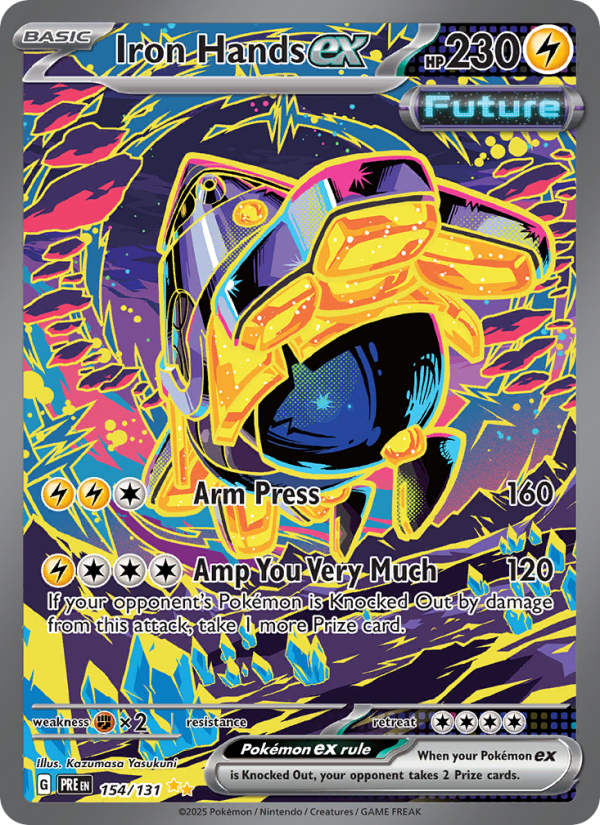 Iron Hands ex - Pokémon TCG Card