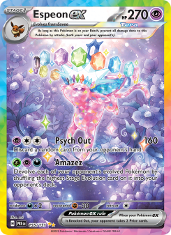 Espeon ex - pokemon TCG Card