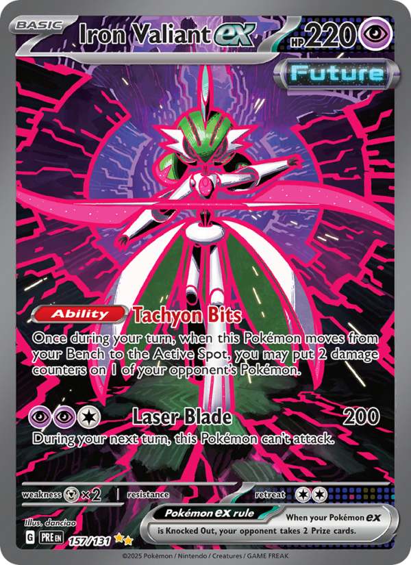 Iron Valiant ex - Pokémon TCG Card