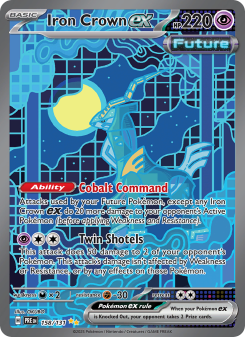Iron Crown ex - pokemon TCG Card