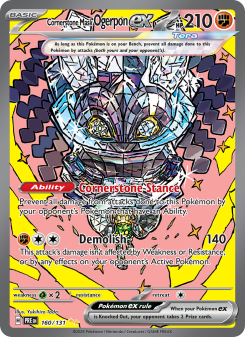 Cornerstone Mask Ogerpon ex - pokemon TCG Card