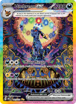 Umbreon ex - pokemon TCG Card