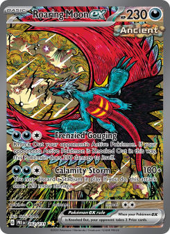 Roaring Moon ex - pokemon TCG Card