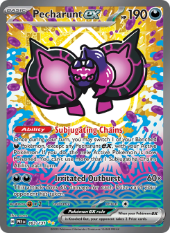 Pecharunt ex - pokemon TCG Card
