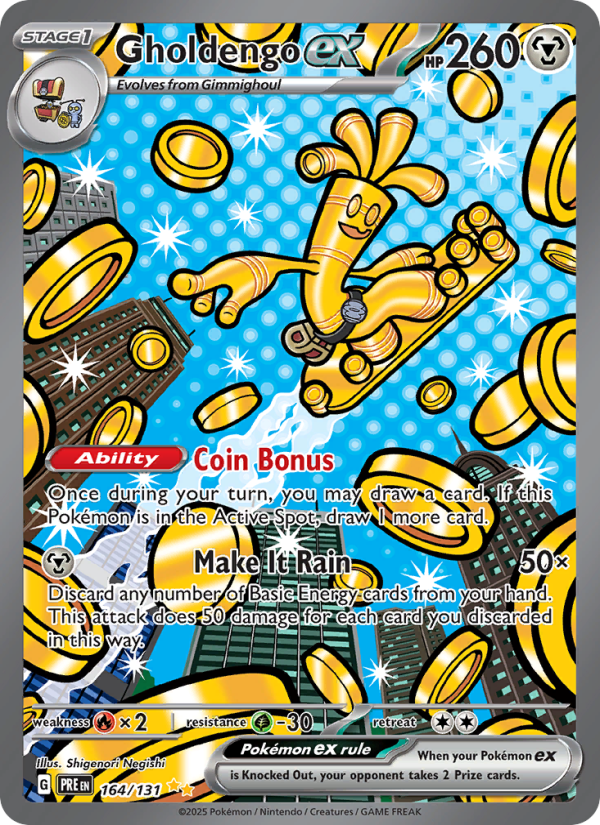 Gholdengo ex - Pokémon TCG Card