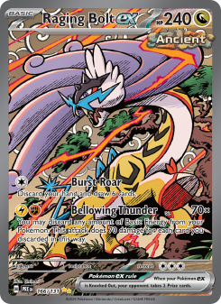 Raging Bolt ex - pokemon TCG Card